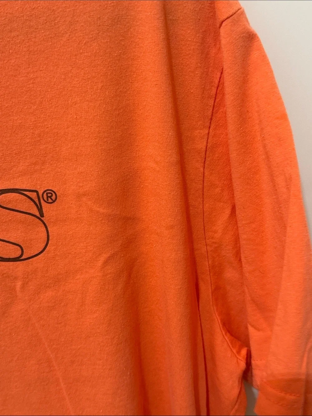 Levi's Orange Logo Crew Tee